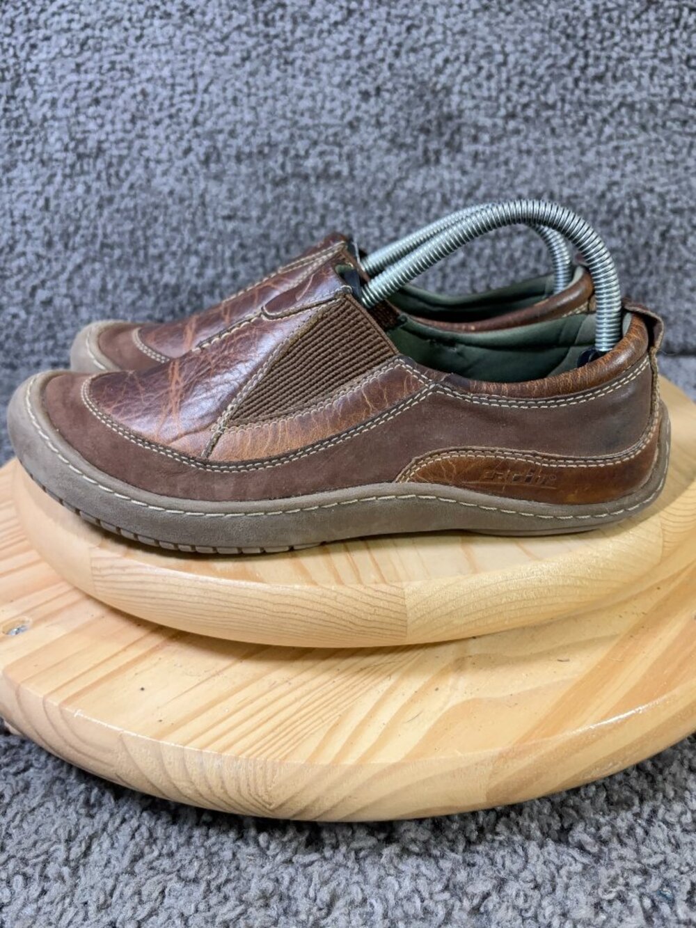 Kalso Earth Shoes Initial Womens Size 9.5 Brown Leather Negative Heel Minimalist